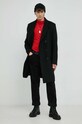 Vlnený kabát G-Star čierna D21996.B965