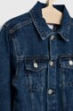 Chłopiec Calvin Klein Jeans kurtka jeansowa dziecięca IU0IU00381.PPYX granatowy