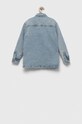 Detská rifľová bunda Calvin Klein Jeans IB0IB01492.PPYX modrá SS23