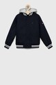 Дитяча куртка Tommy Hilfiger з підкладкою темно-синій KB0KB07993.PPYX