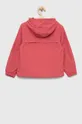 Дитяча куртка Tommy Hilfiger рожевий