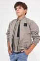 серый Детская куртка-бомбер Mayoral Для мальчиков