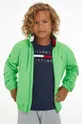 zielony Tommy Hilfiger kurtka dziecięca Chłopięcy