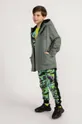 verde Coccodrillo giacca bambino/a