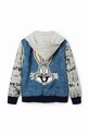 Детско яке бомбър Desigual Bugs Bunny син 23SBED01