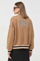 Odzież BOSS kurtka bomber wełniana 50483272 beżowy