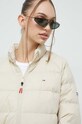 Μπουφάν με επένδυση από πούπουλα Tommy Jeans μπεζ DW0DW14929.PPYX