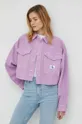 розовый Джинсовая куртка Calvin Klein Jeans
