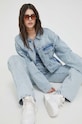 Džínová bunda Karl Lagerfeld Jeans 231J1451 modrá SS23
