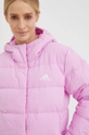 ružová Páperová bunda adidas