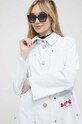 Love Moschino geaca alb W.J.224.01.T.464A