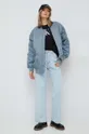 Calvin Klein Jeans kurtka bomber niebieski