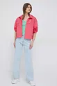 Calvin Klein Jeans giacca antivento rosa