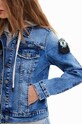 Desigual kurtka jeansowa 23SWED17 niebieski SS23