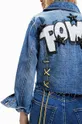 Otroška jeans jakna Desigual  100 % Bombaž