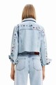 Desigual geacă din denim albastru 23SWED55