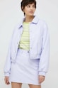 United Colors of Benetton geaca violet 2NVBDN01X.2K1
