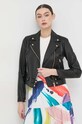 Pinko ramoneska skórzana czarny 100267.Y6WL