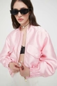 różowy Blugirl Blumarine kurtka bomber Damski