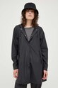 Nepremokavá bunda Rains A-line W Jacket 18050 nezateplené čierna 18050.01