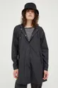 μαύρο Αδιάβροχο μπουφάν Rains 18050 A-line W Jacket Γυναικεία
