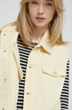 Tommy Jeans vesta de blugi DW0DW15683.PPYX galben