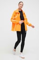 adidas by Stella McCartney windbreaker TruePace HR6576 portocaliu SS23