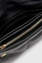 Kožená kabelka AllSaints čierna