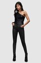 AllSaints pantaloni Miller potrivit negru WE025X