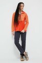 Turistická bunda Jack Wolfskin Go Hike Softshell 1306862 oranžová AW23