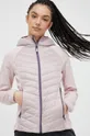 rózsaszín Jack Wolfskin szabadidős kabát Routeburn Pro Hybrid