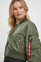 Bunda Alpha Industries MA-1 BOXY WMN zelená 136008.03