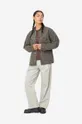 Bavlněná džínová bunda Carhartt WIP Michigan Coat šedá