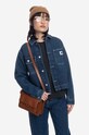 Carhartt WIP kurtka jeansowa bawełniana przejściowe niebieski I031667