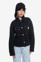 black Carhartt WIP cotton denim jacket Women’s