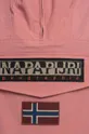 pink Napapijri rain jacket