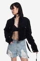 Jakna Rick Owens Cropped Outershirt DS02B4706.VS.BLACK