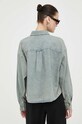 Îmbrăcăminte American Vintage camasa jeans FY06BE23 albastru