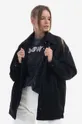 negru MCQ geacă din denim Denim Overshirt De femei
