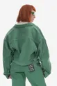 green KSUBI denim jacket Cropped