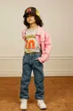 Хлопковая джинсовая куртка Mini Rodini