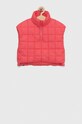 Детская безрукавка Sisley слегка утеплённая модель фиолетовой 2MRDYJ004.G.SEASONAL