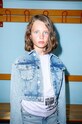 Sisley geacă din denim pentru copii necaptusit albastru 2YO7YN00I.G.SEASONAL