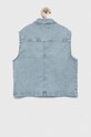 Tommy Hilfiger bezrękawnik jeansowy dziecięcy KG0KG07225.PPYX niebieski SS23