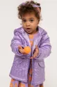 фиолетовой Куртка для младенцев Coccodrillo