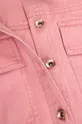 рожевий Дитяча джинсова куртка Coccodrillo