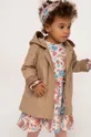 бежевый Куртка для младенцев Coccodrillo Для девочек