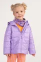 фіолетовий Дитяча куртка Coccodrillo Для дівчаток