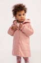 Coccodrillo geaca bebe cu captuseala roz WC3151701OGN