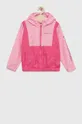 różowy Columbia kurtka dziecięca Lily Basin Jacket Dziewczęcy